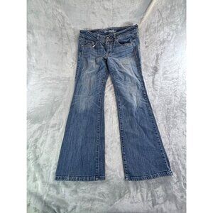American Eagle Jeans Women's 12 Blue Medium Washed Denim Boot Cut